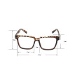 Free Shipping Fashion Style With Square Frame For Fashionable Men And Women Without Lenses
