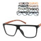 Free Shipping Oversized Box And Trend Retro Imitation Wood Glasses For Fashionable Men And Women