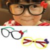 Free Shipping Children KT Glasses Box And Round Hellokitty Children Glasses Frame With Bow Cat Decorative Sunglasses