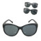 Free Shipping Summer New Korean Style Of Round Cool Box For Fashion Male And Female Models Sunglasses