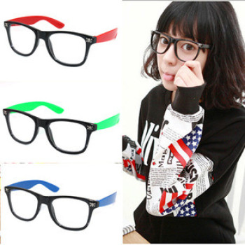 Free Shipping Fashion Female Essential Of Retro Plain Glass Spectacles