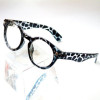 Free Shipping Round-framed Glasses Skull Rivets Decorative Sunglasses