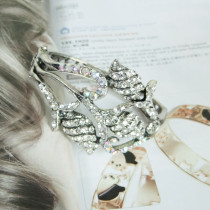 [Free Shipping]  Hollow-out  Fashion Alloy Bracelet With Rhinestones