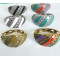 [Free Shipping]    Fashion Alloy Bracelet With Line Patterns