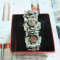 [Free Shipping ]  Fashion Alloy Bracelet With Rhinestones And Flower Patterns