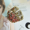 [Free Shipping ]  Hollow-out Fashion Alloy Bracelet With Rhinestones
