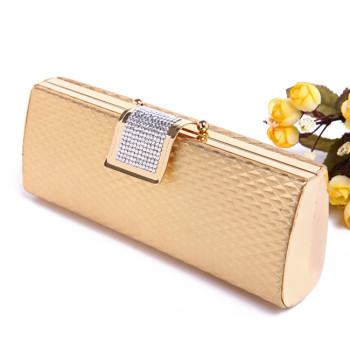 Shiny Gold Princess Evening Handbag
