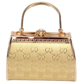 Shiny Gold Princess Evening Handbag