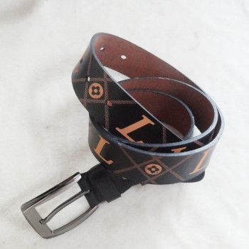 [Free Shipping] Genuine Leather Belt With Letter