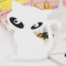 Free shipping  Korean jewelry Navy style the lovely woman black and white acrylic kitten brooch pin