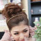 Free Shipping Series Hairband Of Fabric Metal Ring Wrapped Around The Hoop