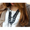 Free shippingEuropean and American style into multilayer tassel Pendant Long Necklace