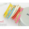 Free shipping Fashion sweet candy color glaze ladies circle big ring earrings