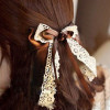 Free Shipping Double Ribbon Lace Bow Hairpin
