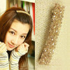 Free Shipping Four Rows Of Crystal Hairpin