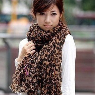 Free Shipping Female Leopard Scarf Oversized Scarf