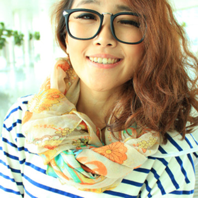 Free Shipping Linen Texture Shawl Thin Models Cashew Flower Of Pastoral Retro Scarf