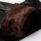Free Shipping Winter Stylish Thickening Goatskin Gloves