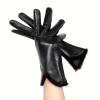 Free Shipping Warm Models Ms. Leather Gloves