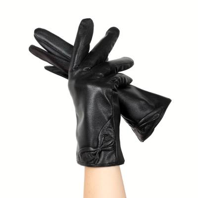 Free Shipping leather Goat Fashion Warm Gloves
