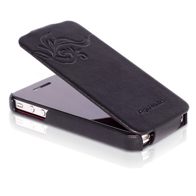 [Free Shipping]Apple iphone4 4S coat protective shell Earl phone sets the HOCO Hao cool ultra-thin leather