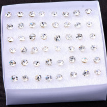 [ Free Shipping ] Jewelry Wholesale Stylish Hot Price Hypoallergenic Diamond Earrings