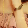 [Free Shipping]HL11001 Europe and America jewelry individuality wild retro leather letter hanging pentagram bracelet 9g