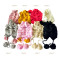 Fold Wool Ear Snow Cap Knitted Hat With Hat Collars