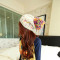 Color Sphere Sandwich Wool Cap Knitted Handmade Warm Hat 5 Colors