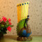 Sri Lanka Blue Peacock flower holder / vase / desktop decoration / craft gifts, home ornaments Christmas gifts