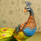 Smart Peacock Decoration / desktop decoration / craft gifts upscale ornaments Christmas Gift