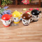 Pirates Creative Cartoon Mug Ceramic Cup With A Spoon And A Lid Four-color Optional