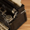Grocery Nostalgic Ornaments Classic Black-and-white Typewriter Storage Box