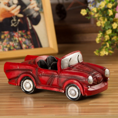 Red Roadster Model Nostalgic Ornaments Gift