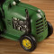 Green Retro Tractor Model Nostalgic Ornaments
