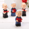 the zakka grocery Series Desktop couple ornaments / resin doll family of four old Granny for life