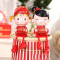 The wedding doll piggy bank wedding ornaments / Ruilian wedding two-piece Couples Series Christmas gifts