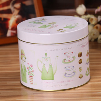 Happiness Jewelry Storage Tank / Tin Cans / Compartment Tank Storage Box