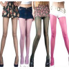 Special For The Ultra-thin Transparent Meat Quality Velvet Pantyhose Color Socks Bottoming Stockings Multicolor
