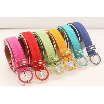 Fashion And Casual Ladies Pigskin Belt Wholesale And Retail