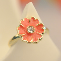 [Free Shipping]M40227 jewelry wholesale European and American retro minimalist ladies daisy flowers Ring / Ring 4g