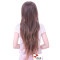 Cute Scroll Fluffy Long Curly Of Oblique Bangs Wig
