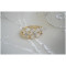[Free Shipping]M40055 2012 new Korean jewelry choking mouth small chili stunning elegant Martini flower ring 6g
