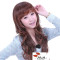 Long Hair In White-collar Temperament Curly Wigs