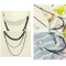 Free shipping Factory direct sweater chain, perfect the best gift, clothing accessories, crescent shape fashion