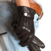 New Back Spent Adjusting Buckle Men's Leather Gloves