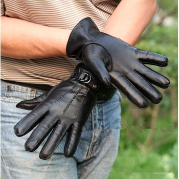 Warm Men's Sheepskin Gloves