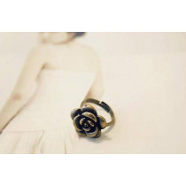[Free Shipping]M40038 Korean jewelry wholesale ring 2012 new retro rose flower ring female 3g