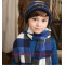 Children Autumn And Winter Children Wool Cap Hat Scarf Two-piece Of Mixed Colors