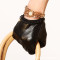 Hot sale 2012 new Ms. gas the leather gloves elastic lace mouth